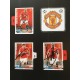 Signed card by PADDY MCNAIR the MANCHESTER UNITED footballer